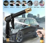 Nuevo Pistola de agua de alta presión para lavado de coches, limpieza de suelo, césped, patio, jardín, boquilla de riego, rociador negro