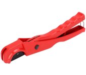 Cortador de mangueras portátil para tubos de PVC, ABC y PEX de 18, 14, 38, 12, 34 y 1 pulgada.