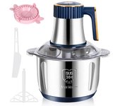Picadora de carne eléctrica, trituradora de alimentos, 5 l, 6 s, de acero inoxidable, multifuncional, cortadora de verduras, procesadora, picadora, electrodomésticos de cocina