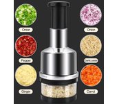 Nuevo Picador de alimentos operación Simple suministro de restaurante verduras espesadas cebollas ajo nueces ensaladas picador manual molienda práctica