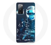 Coque pour Samsung Galaxy S20 FE Formule 1 Valtteri Bottas Pilote de F1 Noir