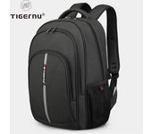 Mochila Tigernu de gran capacidad, mochila para ordenador portátil de 15,6 pulgadas, mochila antirrobo para hombres, mochila escolar universitaria, bolsa de viaje para hombres 30*15*45cm negro