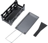 Bandeja para hornear raclette de queso antiadherente portátil, juego de estufa, herramienta para asar en la cocina del hogar