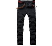 Pantalones vaqueros de motocicleta blancos y negros europeos y americanos 2024 Pantalones de moda para hombre personalizados originales para hombre 29 blanco