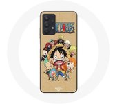 Coque Maniacase pour Samsung Galaxy A32 4G Manga animé One Piece Straw Hat Crew