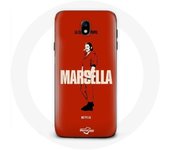 Coque pour Samsung Galaxy S4 La casa de papel Marsella dessin