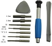 1 Juego de Kit de reparación de destornilladores para consolas Nintendo NES SNES N64 Sega Set Game Boy