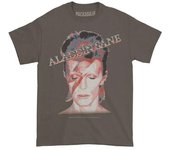 David Bowie Camiseta unisex de algodón para adultos Aladdin Sane XXL carbón