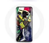 Coque pour Samsung Galaxy S9 plus Valentino Rossi Pilote de vitesse champion