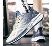 Zapatos deportivos de nueva tendencia con cordones para hombre, novedad de verano, zapatos informales cómodos, superficie de malla, zapatos transpirables de Color para hombre 39
