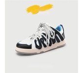Zapatillas deportivas para hombre Otoño 2024 Nuevas zapatillas de moda para hombre Zapatillas deportivas originales con letras Zapatillas informales para tabla Zapatillas de skate Tenis para mujer Zapatillas para parejas 35 beige