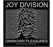 Parche Placeres desconocidos de Joy Division One Size blanco/negro