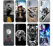 Funda deportiva para motocicleta Moto Cross para Samsung A21 A30 A50 A52 S A13 A14 A22 A23 A32 A53 A73 5G A11 A12 A31 A33 A51 A70 A71 A72 Samsung A04 4G