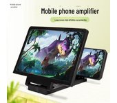 Amplificador de pantalla móvil y lupa de vídeo Lazy Artifact 3D HD F1 Magnifier negro