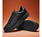 Zapatillas Air Force One de moda 2025 para parejas, zapatos casuales para estudiantes, edición coreana, tendencia, deportivas blancas para hombres y mujeres. 36 blanco