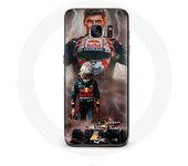 Coque pour Samsung Galaxy S7 Formule 1 Max Verstappen Casque F1 - Maniacase