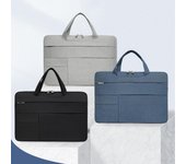 Funda para computadora portátil de 15,6 pulgadas, bolsa protectora para computadora portátil, estuche de almacenamiento Compatible con Ultrabook con asa oculta a prueba de golpes para tableta y portátil One Size