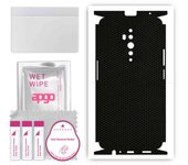 apgo Protective Skin Sticker for the back+sides compatible with Oppo Reno2 Z, Full Wrap Film, Foil, Vinyl - Pattern Matrix