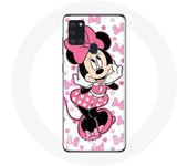 Coque Samsung Galaxy A21S Minnie Mouse Dessin animé mignon rose