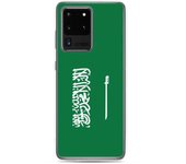 Coque Téléphone - Samsung - Galaxy S20 - Drapeau Arabie Saoudite - Souple - Multicolore