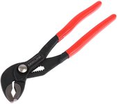 Alicates para bomba de agua rápida de 7 pulgadas, herramienta combinada de fontanería, llave Universal negro rojo