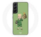 Coque pour Samsung Galaxy S21 FE One piece Manga Roronoa Zoro