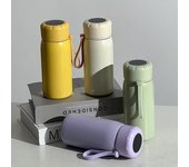 Nueva taza térmica inteligente, creativa, de acero inoxidable, de alta calidad, con asa, portátil, para regalo. 400ML