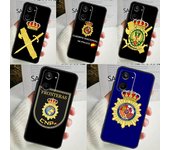 Funda con logotipo de la Policía Nacional de España para Realme C67 C55 C53 C51 C35 C33 C31 C30 C25s C21Y GT Neo 5 GT5 9 10 11 12 Pro Plus Realme 11 Pro