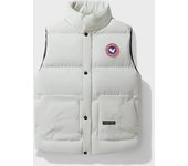 Chaleco cálido sin mangas para hombre, estilo coreano - Chaleco de algodón moderno para otoño/invierno 3XL blanco