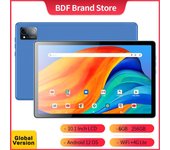 Tableta BDF P60 de 10,1 pulgadas con Android 12, 2000 x 1200, ocho núcleos, 6 GB de RAM, 256 GB de ROM, red 4G, aceleración por inteligencia artificial, tabletas PC, Google Dual Wifi, 8000 mAh Standard version gris