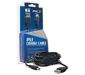 Cable de carga USB-Mini USB de 3m para mando de PS3 y transferencia de datos de PSP/PC