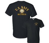Camiseta patriótica de veterano militar retirado de la Marina de los EE. UU. S