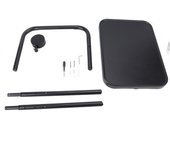 Mesa auxiliar para sofá, mesa sobre la cama, bandeja plegable para TV, 3 ajustes de altura, tablero magnético para