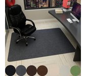 Alfombrilla para silla de oficina con ruedas, alfombrilla para silla de juegos de ordenador, cesta colgante para el hogar, alfombra antideslizante, protector de suelo, parte inferior, pegamento TPR 90x120cm camello