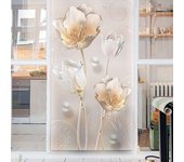 Pegatinas de vidrio para baño, película de vidrio opaca translúcida, opaca, antitransparente, para balcón y ventana, esmerilada, antipeep 40x90cm