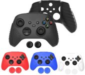 Funda de silicona para mando de juego, funda protectora suave para mando de juego XBOX Series X/S/XSX rojo