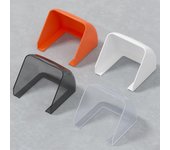 Caja impermeable para enchufes eléctricos de exterior, tipo 86, caja con cubierta a prueba de lluvia, pila de carga, toma de corriente, cubierta protectora blanco
