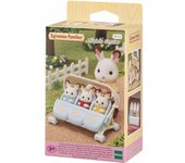 Sylvanian Families Set de juego El cochecito triple