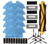 Juego de filtros de cepillo lateral principal para herramienta de aspiradora Ecovacs Deebot Ozmo 900 DN5G