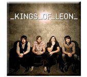 Imán para nevera con foto de la banda Kings Of Leon One Size