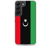 Coque Téléphone - Samsung - Galaxy S22 Plus - Drapeau Libye - Souple - Multicolore
