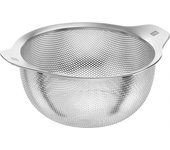 Zwilling Henckels ZWILLING Colador Colador Colador Punzonado Acero Inoxidable Japonés JA. Mesa de 20 cm [Producto autorizado] 39643-020 plata