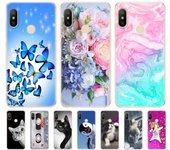 Funda de silicona para Xiaomi MI A2 LITE, funda de protección completa, funda trasera de TPU suave, fundas de teléfono para Xiomi MI A2 LITE, funda protectora xiaomi mi A2 lite