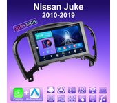 Radio para coche con Android Carplay de 2 DIN para Nissan Juke 2010-2019, reproductor multimedia, unidad principal, navegación GPS estéreo, BT, WIFI, 2 + 32 GB 1+16GB,A