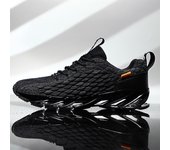 Zapatos de hombre Zapatos de malla para hombre Zapatos casuales deportivos para correr Zapatos transpirables para hombre 38 negro