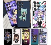 Funda para teléfono con diseño de juego Gacha Life para Samsung Galaxy S20 FE S21 FE S22 Ultra Note20 Note10 S8 S9 S10 Plus Galaxy S10 Plus