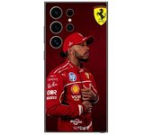 Funda para móvil - Ferrari - Samsung Galaxy S24 Ultra - Suave - Silicona - Negro