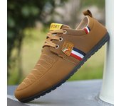 Zapatos casuales para hombre, zapatillas bajas con cordones para hombre, zapatillas de lona transpirables antideslizantes para caminar al aire libre, zapatillas deportivas para hombre 39 negro