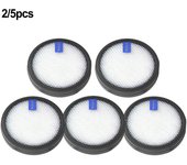 Los filtros de aspiradora fáciles de instalar ayudan a limpiar la aspiradora de manera exquisita y delicada 2pcs