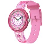 Reloj Flick Flak HAPPY MEADOW FBNP239 Rosa para Niñas [Swatch] color rosa